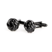 Stylish French Round Knot Cufflinks