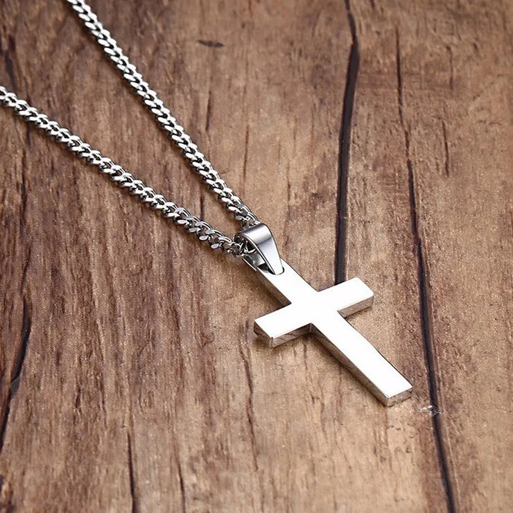 Christian Cross Pendant Necklace