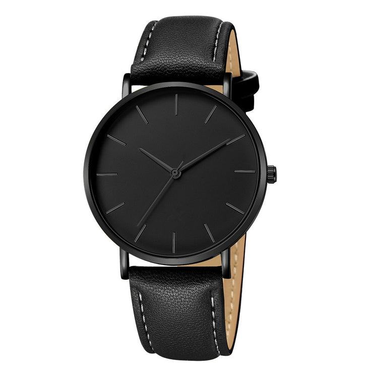 Fashionable Simple Leather Dial Watches