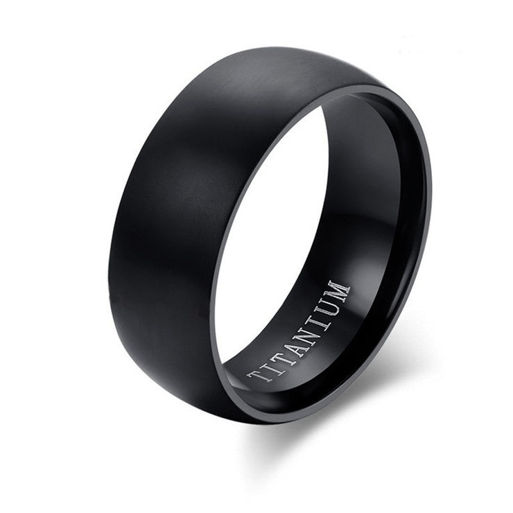 Simple and Sleek Stainless Steel Rings