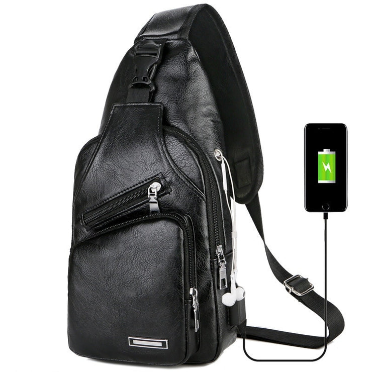 USB Rechargeable Chest Bag | Perfect for Outdoor Activities